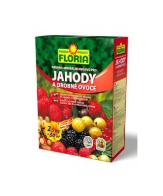 Agro Floria Organominerální hnojivo pro jahody a ovoce 2,5 kg