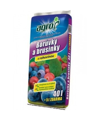 Agro Substrát pro borůvky a brusinky 40 l + 5 l